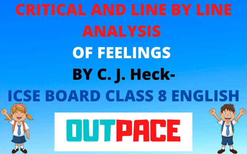 ANALYSIS OF FEELINGS BY C. J. Heck